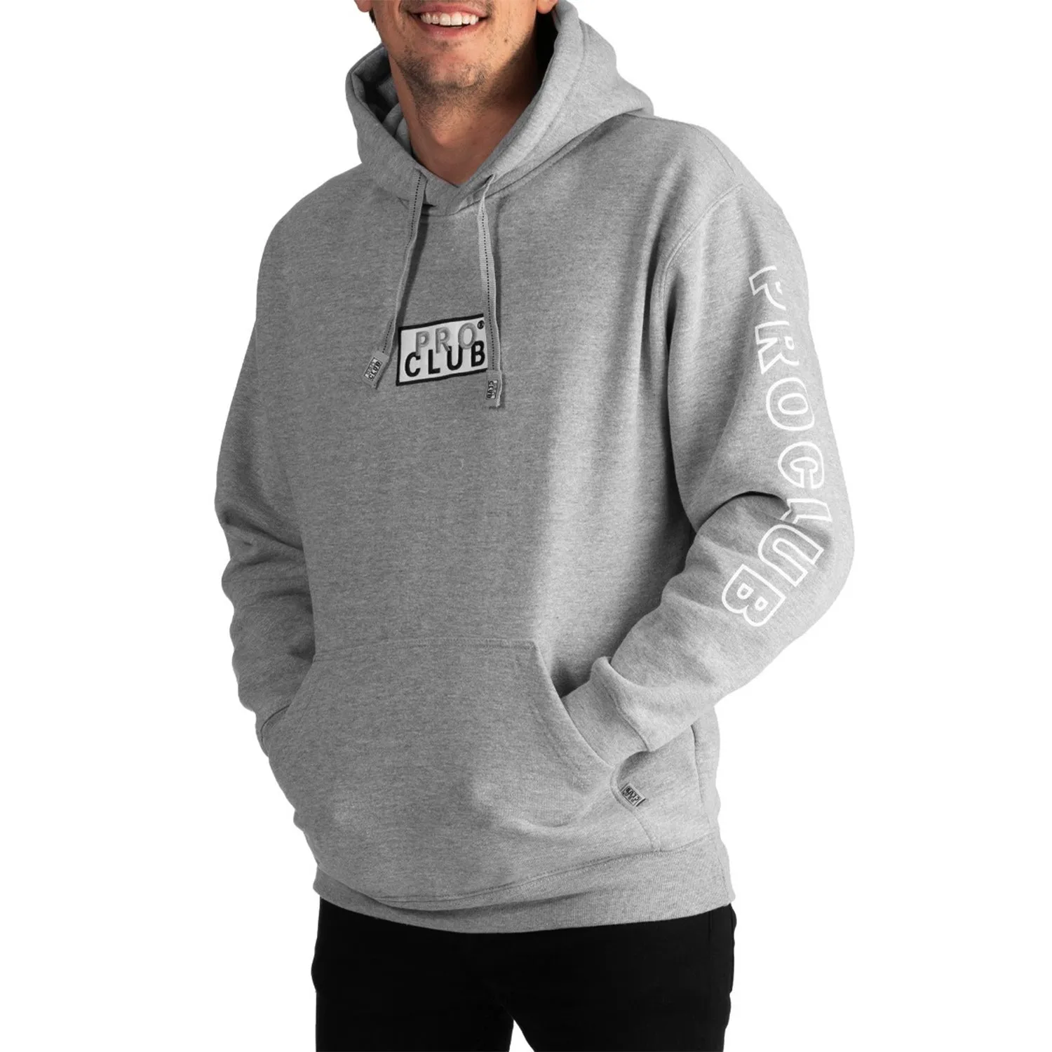 Pull à capuche avec logo brodé - Vêtements pour hommes Pro-Club
