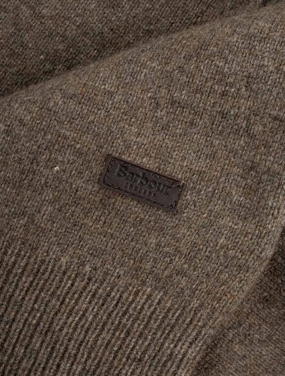 Pull Essential Patch à demi-fermeture Gris Anthracite