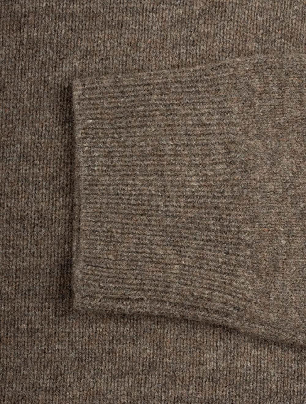 Pull Essential Patch à demi-fermeture Gris Anthracite