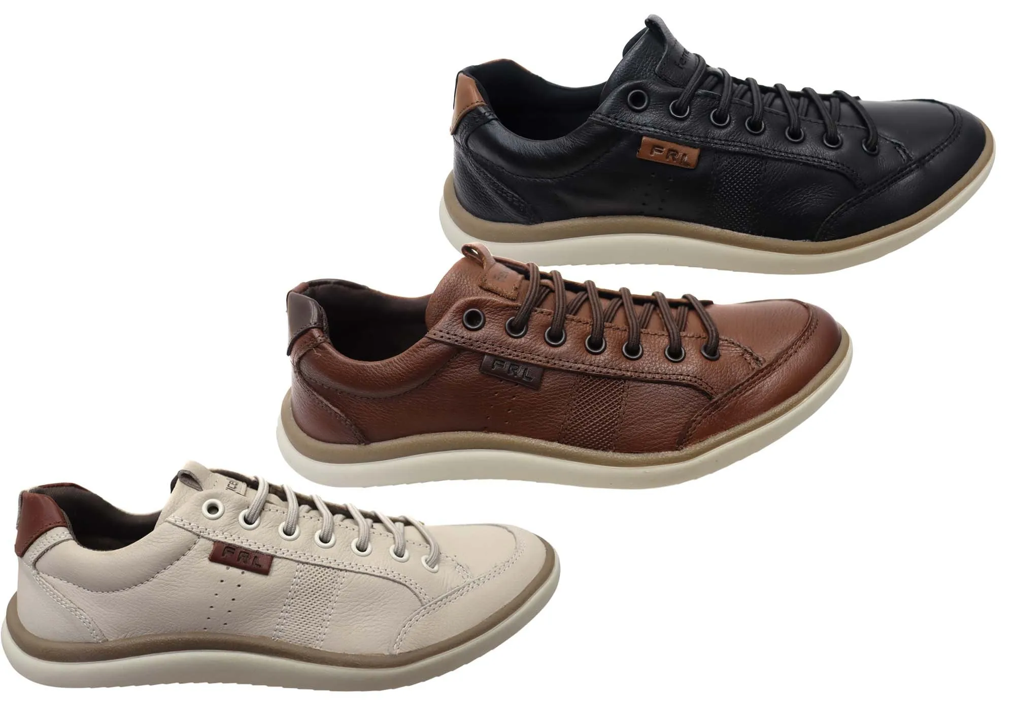 Ferricelli Richard Chaussures Décontractées Brésiliennes en Cuir Souple à Enfiler pour Homme Ferricelli