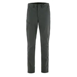 Fjallraven Abisko Trail Stretch Trouser Short Leg Dark Grey Clothing Fjallraven