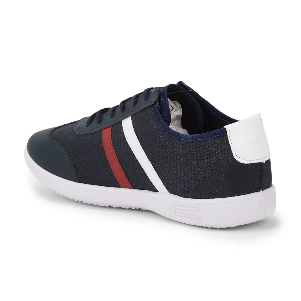 Chaussures décontractées à laçage Force 10 bleu marine pour hommes DYLAN-1E par Liberty