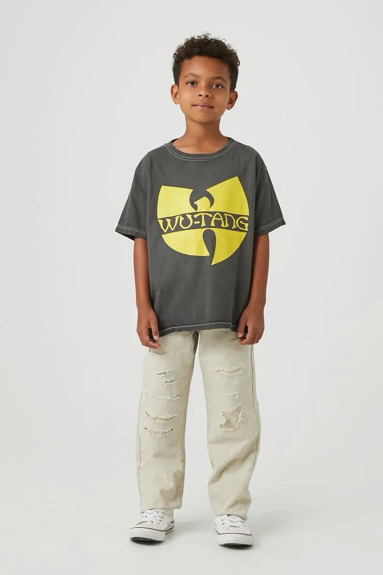 Forever 21 Kids Jeans Slim-Fit Délavés (Filles   Garçons) Taupe Forever 21