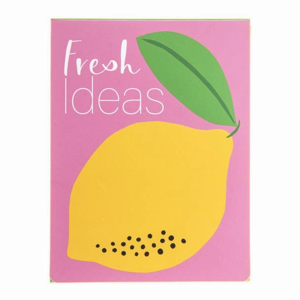 Idées Fraîches Citron - Bloc-notes de Poche