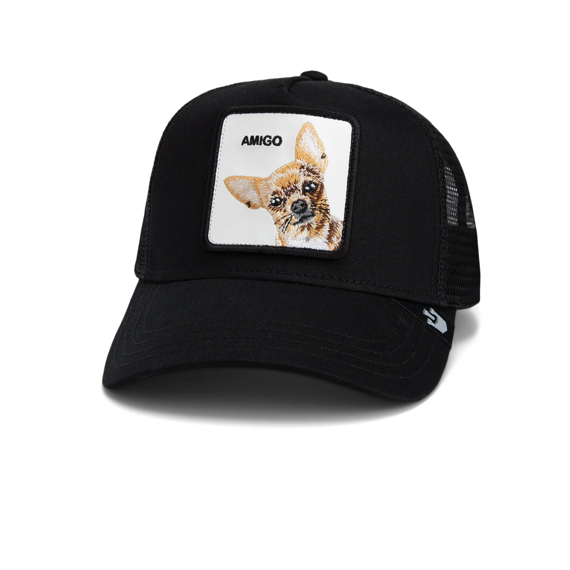 Goorin Bros - Casquette de camionneur Animal - Amigo - Chihuahau - Accessoires Goorin Bros en ébène