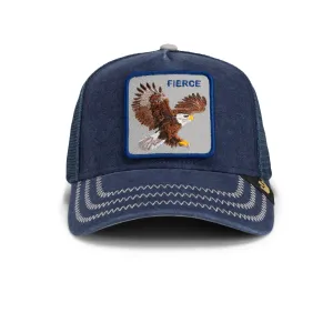 Goorin Bros - Animal Trucker Cap - Bird of Prey - Fierce - Navy Goorin Bros Accessories