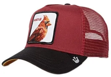 Goorin Bros - Casquette de camionneur animalière - Cardinal Hustle Bird - Accessoires Goorin Bros Bordeaux