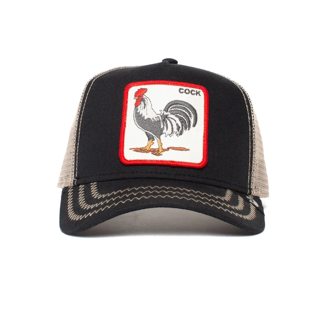 Goorin Bros - Casquette Trucker Animal - Coq - Noir Accessoires Goorin Bros