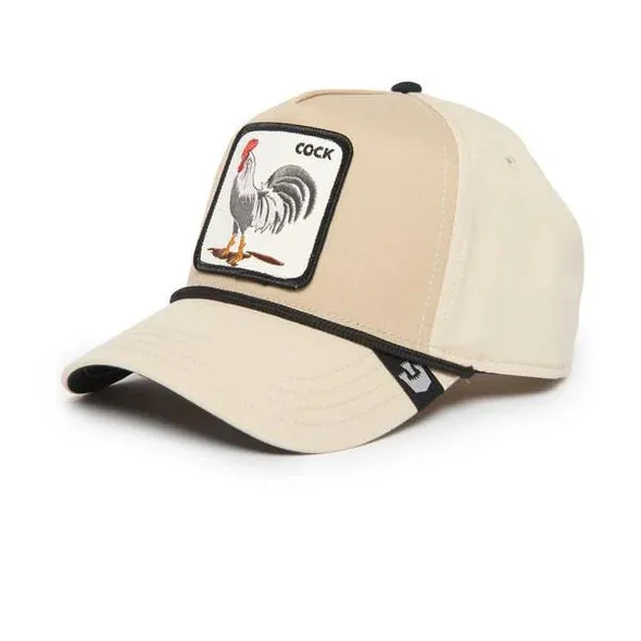 Goorin Bros - Casquette de camionneur Animal - Coq - Crème Accessoires Goorin Bros