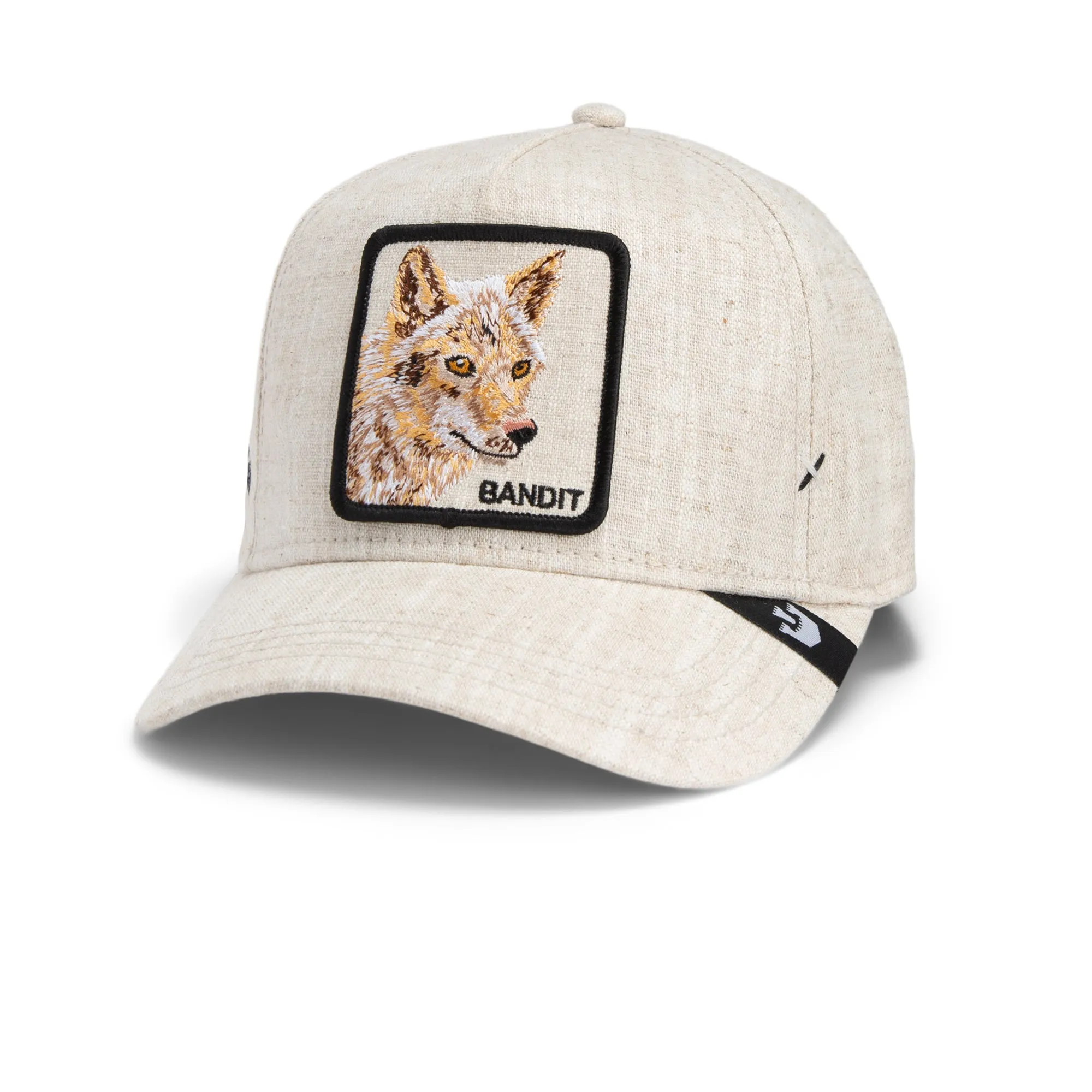 Goorin Bros - Casquette Trucker Animal - Coyote Bandit - Casquette en Tissu - Accessoires Naturels Goorin Bros
