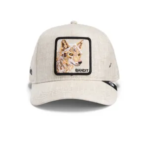 Goorin Bros - Animal Trucker Cap - Coyote Bandit - Cloth Cap - Natural Goorin Bros Accessories
