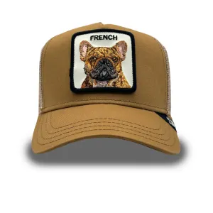 Goorin Bros - Animal Trucker Cap - French Bull Dog - Khaki Goorin Bros Accessories