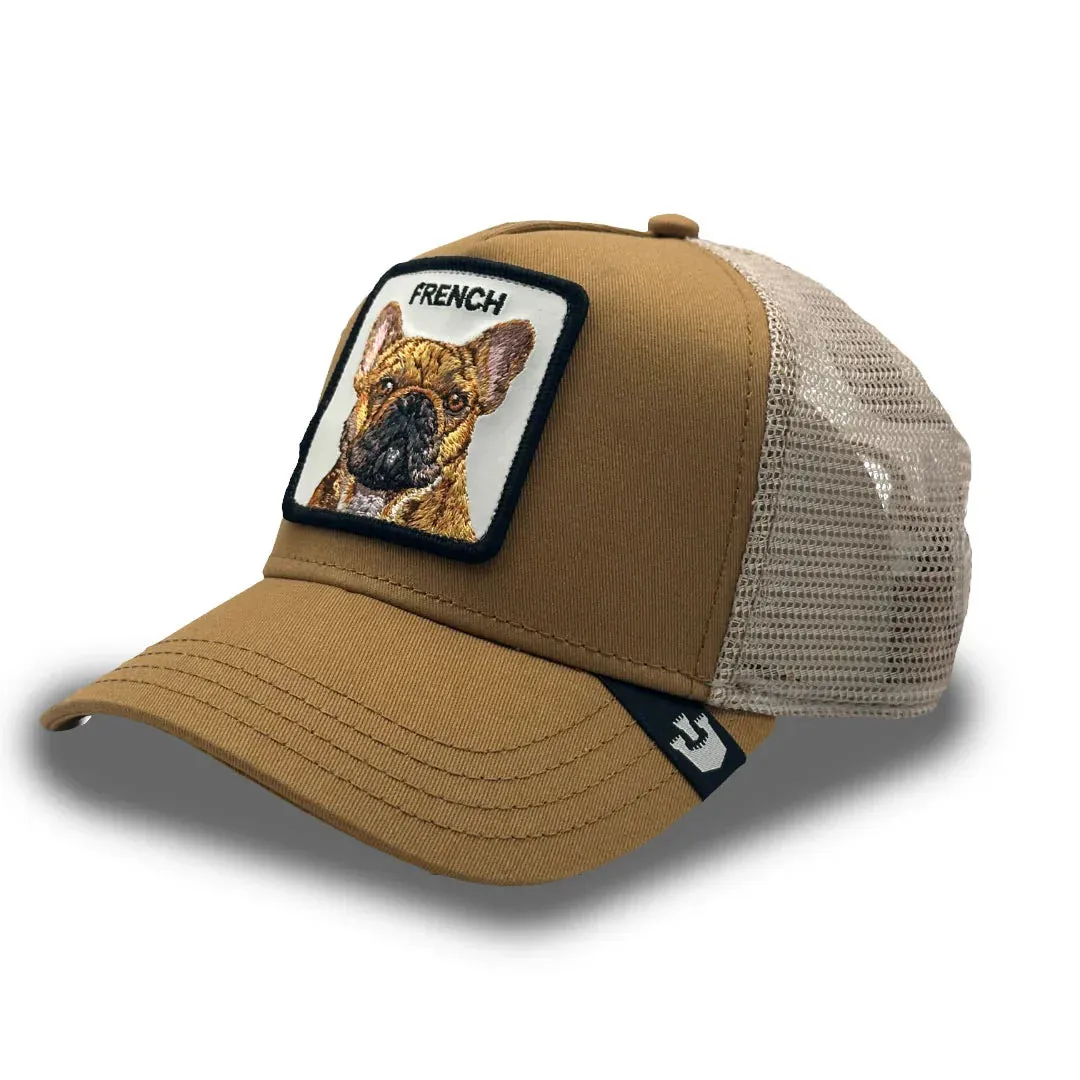 Goorin Bros - Casquette de camionneur animalière - Bouledogue Français - Accessoires Goorin Bros Kaki