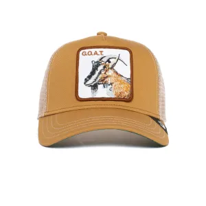 Goorin Bros - Animal Trucker Cap - Goat - Khaki Goorin Bros Accessories