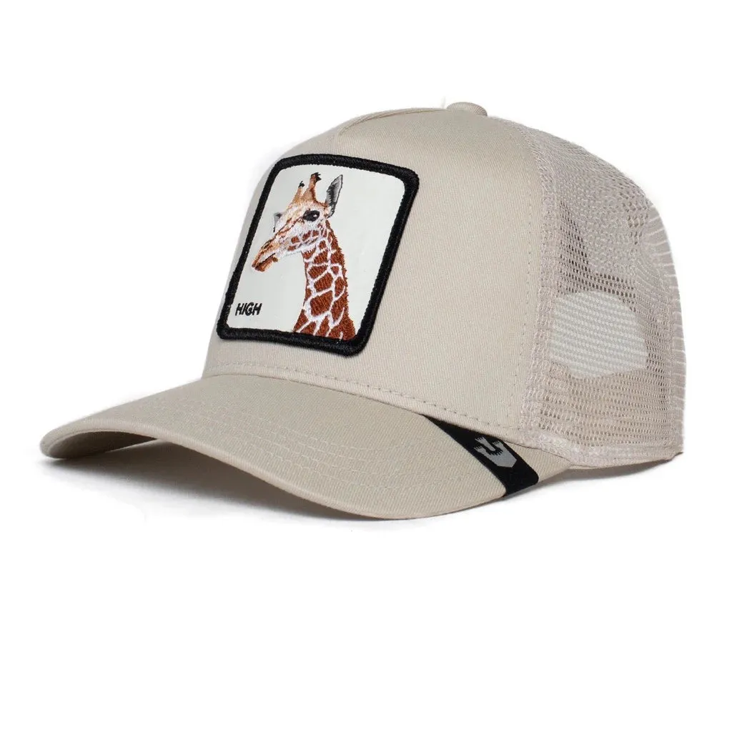 Goorin Bros - Casquette Trucker Animale - Girafe Élancée - Accessoires Goorin Bros Kaki