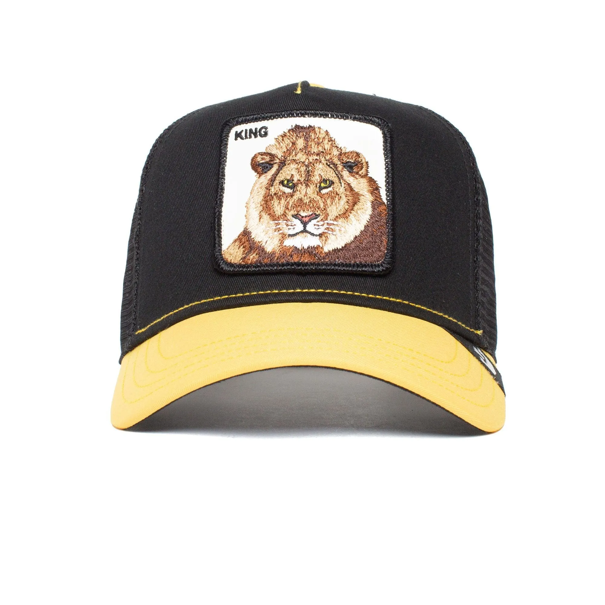 Goorin Bros - Casquette Trucker Animale - Le Roi Lion - Noir & Or Accessoires Goorin Bros