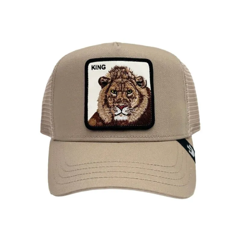 Goorin Bros - Casquette Trucker Animal - Roi Lion - Accessoires Goorin Bros Kaki