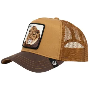 Goorin Bros - Animal Trucker Cap - Lion - King - Whiskey Goorin Bros Accessories