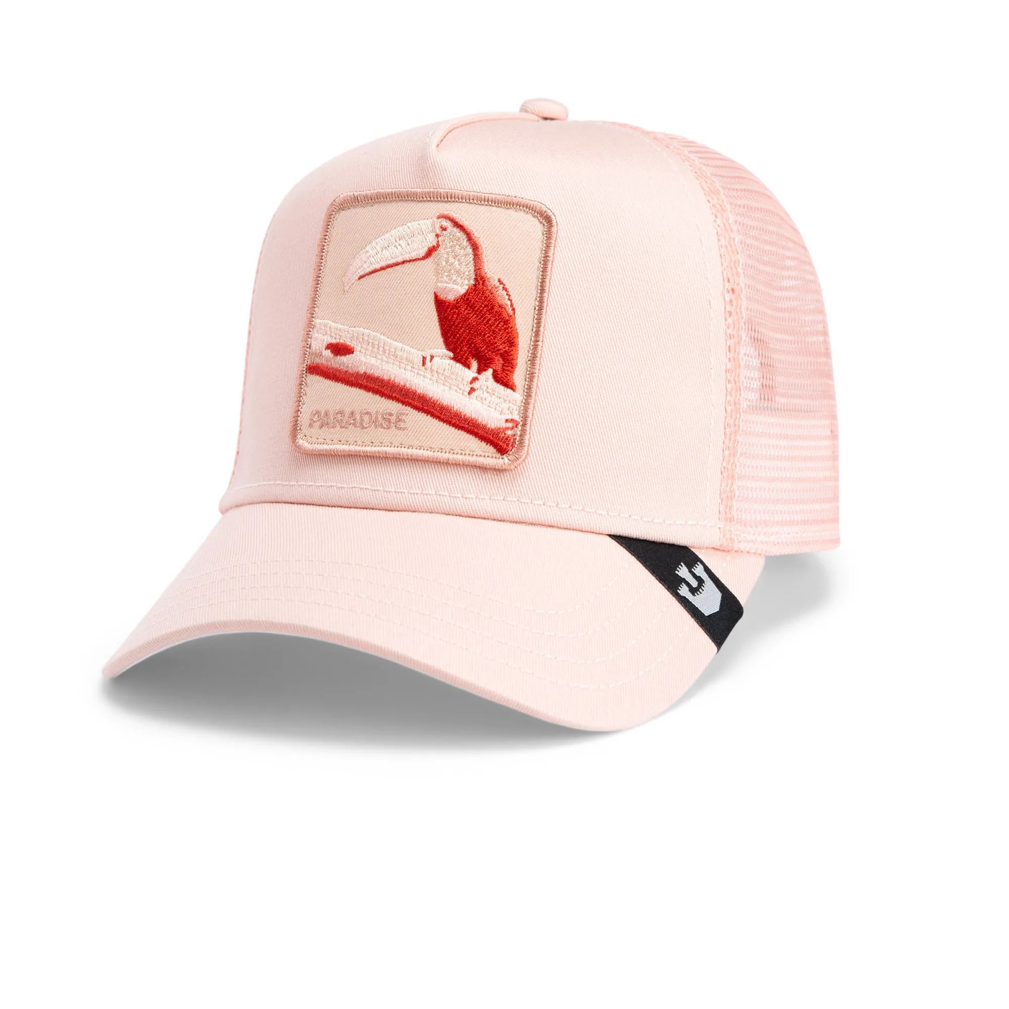 Goorin Bros - Casquette de camionneur animalière - Mirage Toucan - Paradis - Accessoires Coral Goorin Bros