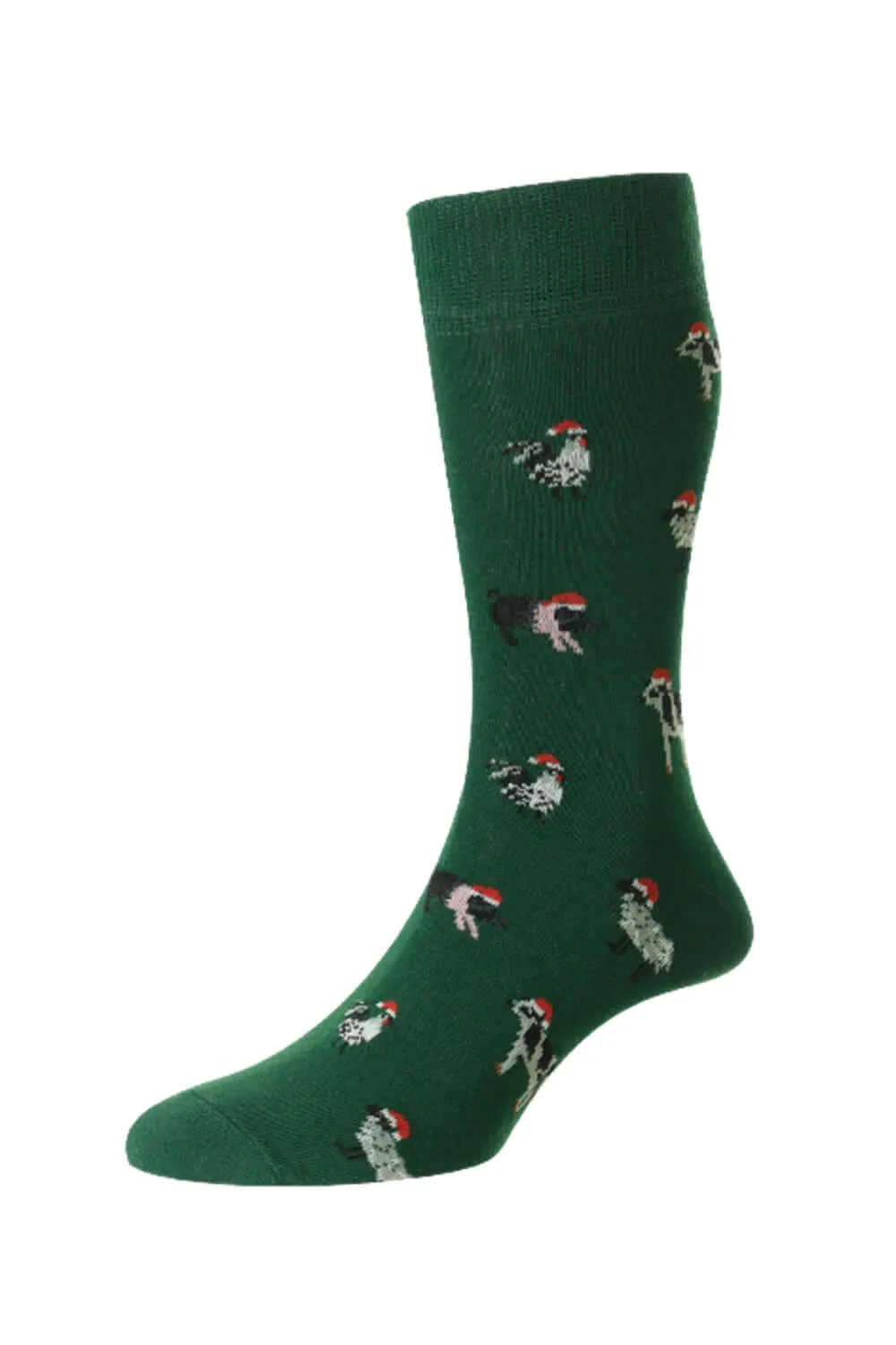 HJ Hall Animaux dans des Chapeaux de Noël Chaussettes en Coton Riche Accessoires HJ