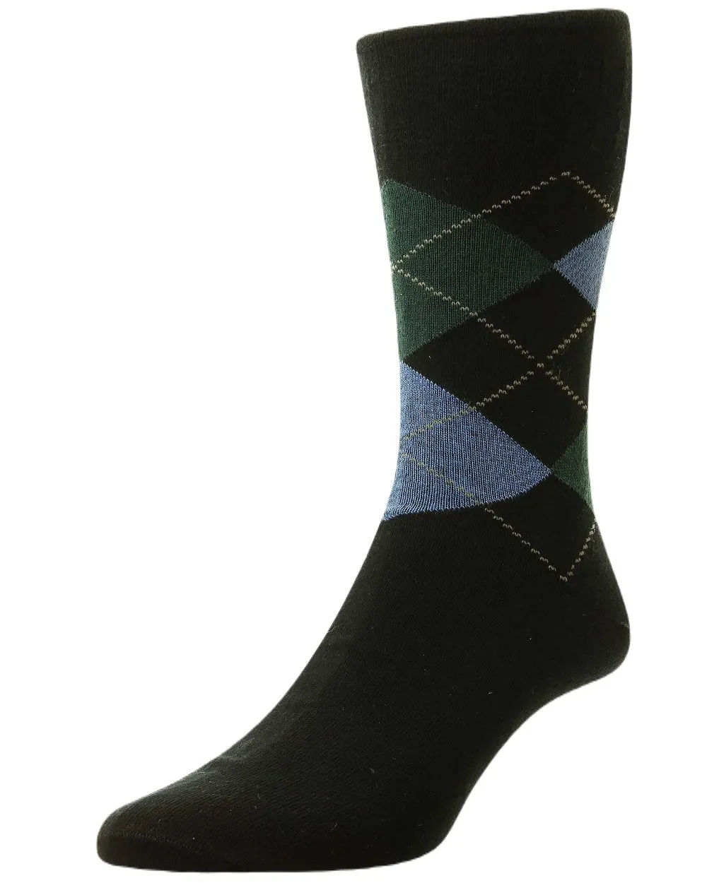 Chaussettes HJ Hall Argyle en Coton Doux HJ Accessoires