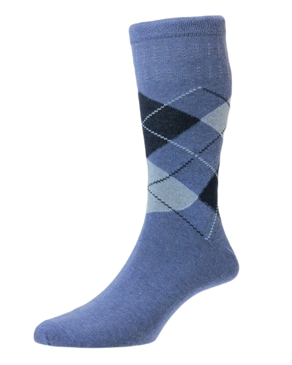 Chaussettes HJ Hall Argyle en Coton Doux HJ Accessoires