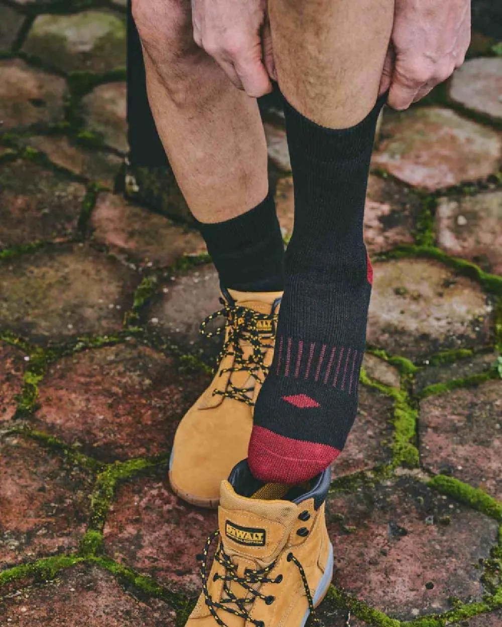 Paire de chaussettes thermiques brossées HJ Hall pour vêtements de travail - Accessoires HJ