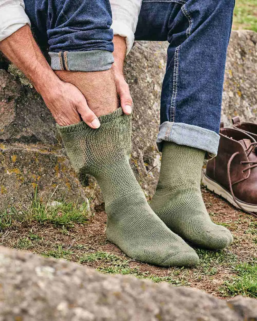 Chaussettes riches en coton HJ Hall pour diabétiques Accessoires HJ