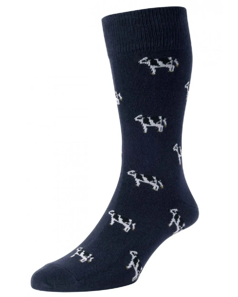 Chaussettes HJ Hall Cow en Coton Riche Accessoires HJ