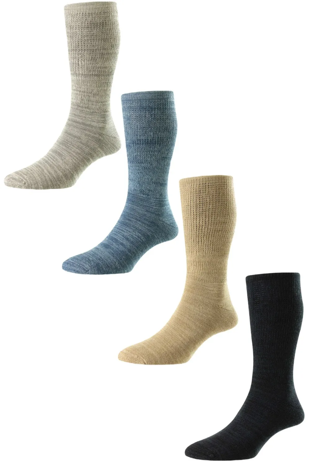 Chaussettes en coton léger pour diabétiques HJ Hall Accessoires HJ