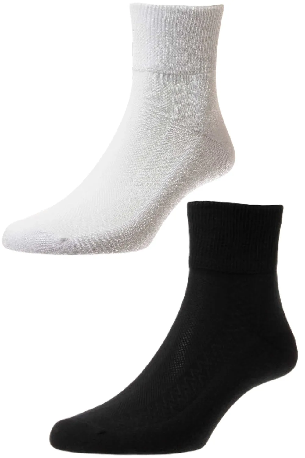 Chaussettes basses en coton pour diabétiques HJ Hall Accessoires HJ