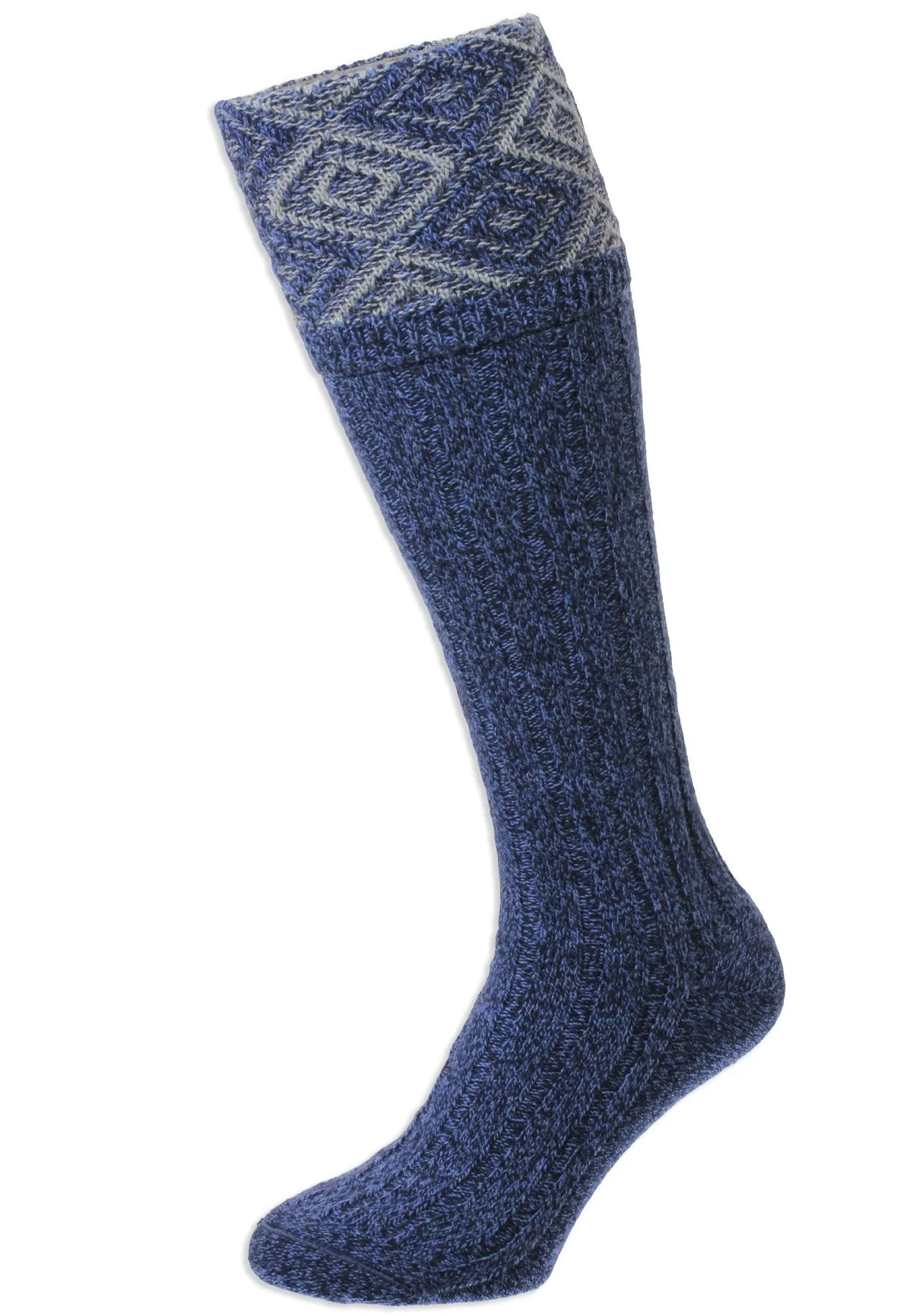 Chaussette de tir HJ Hall Duncliffe | Dessus en diamant texturé Accessoires HJ