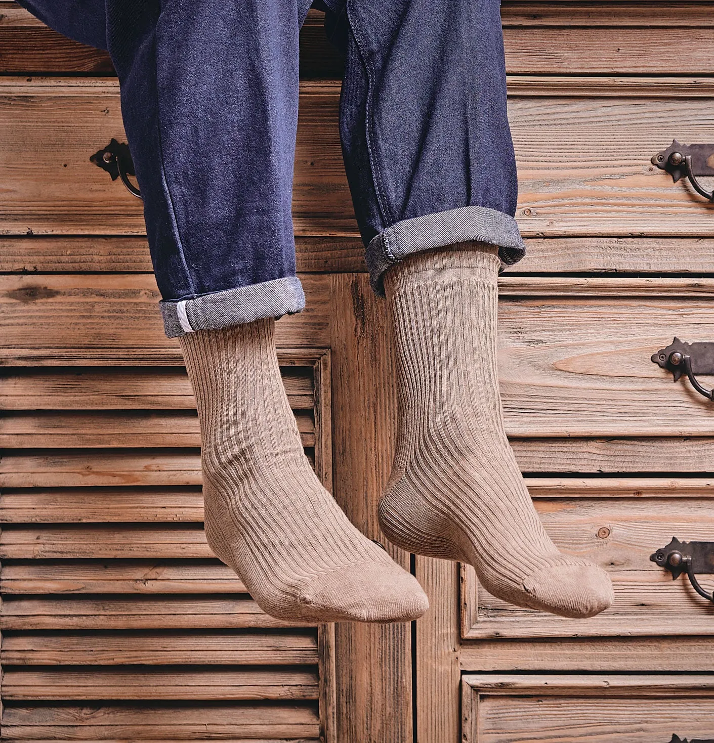 HJ Hall Chaussette Extra Large à Dessus Doux | Laine Assainie Accessoires HJ