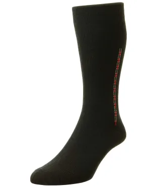 HJ Hall Fancy Panel Half Hose Socks HJ Accessories