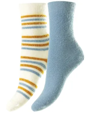 HJ Hall Fluffy Socks | Twin Pack HJ Accessories