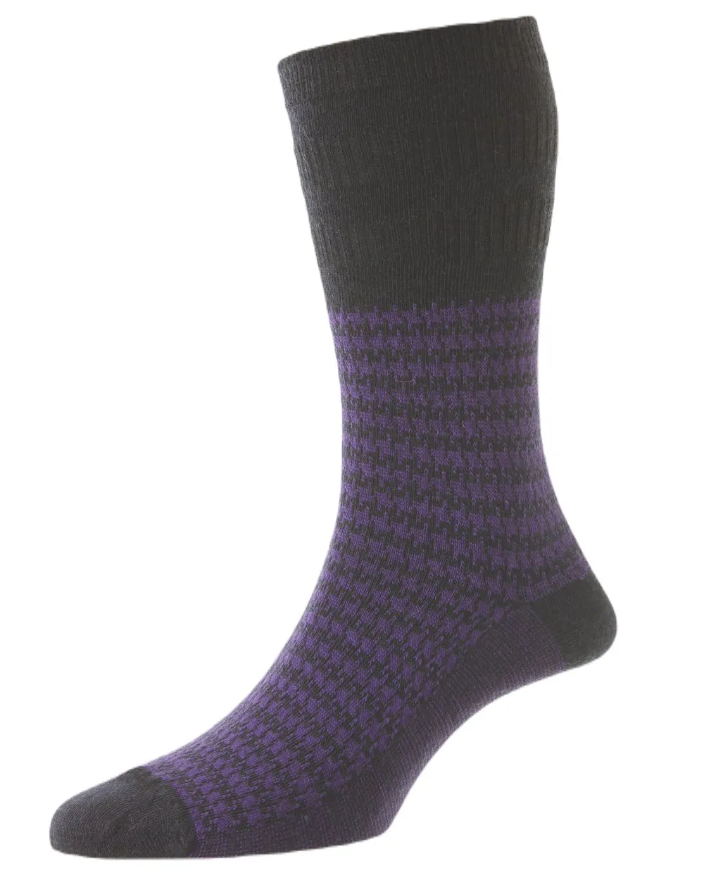 Chaussettes HJ Hall Houndstooth en laine Softop Accessoires HJ