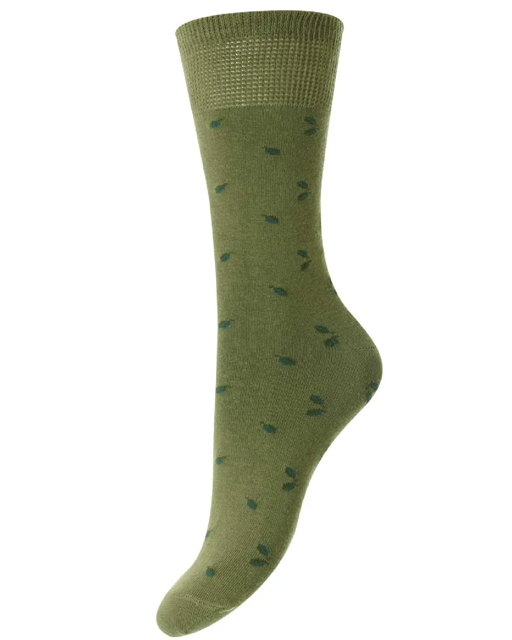 Chaussettes Confort Supérieur en Coton Feuille HJ Hall Accessoires HJ