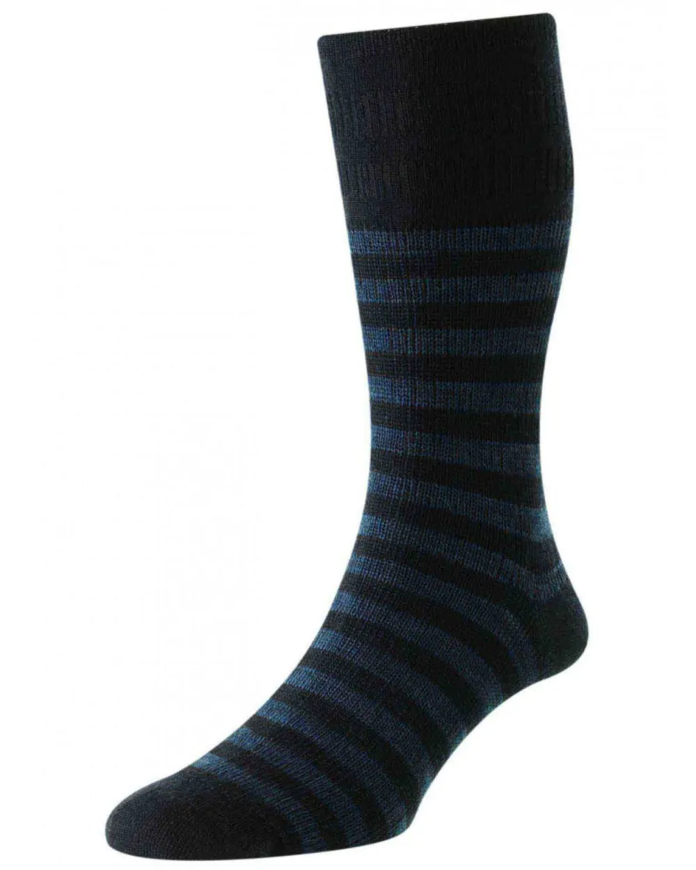 Chaussettes HJ Hall Homme Classiques à Rayures en Laine Softop Accessoires HJ
