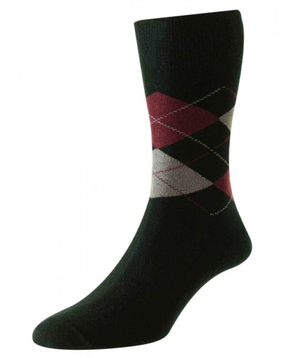 Chaussettes Haut de Confort en Coton Bio pour Hommes HJ Hall Accessoires