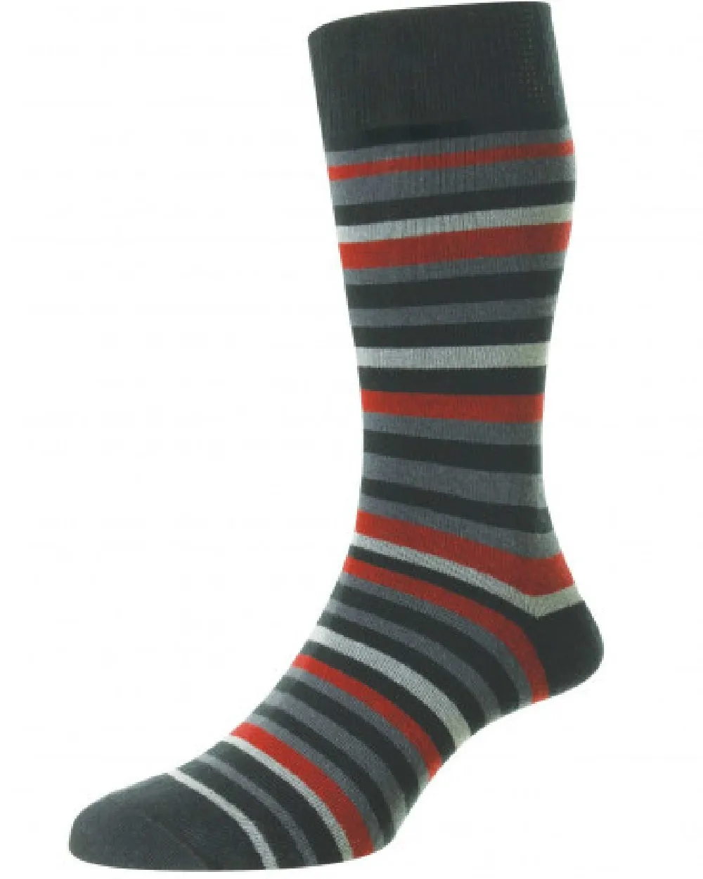 Chaussettes confort à rayures multiples HJ Hall Accessoires HJ