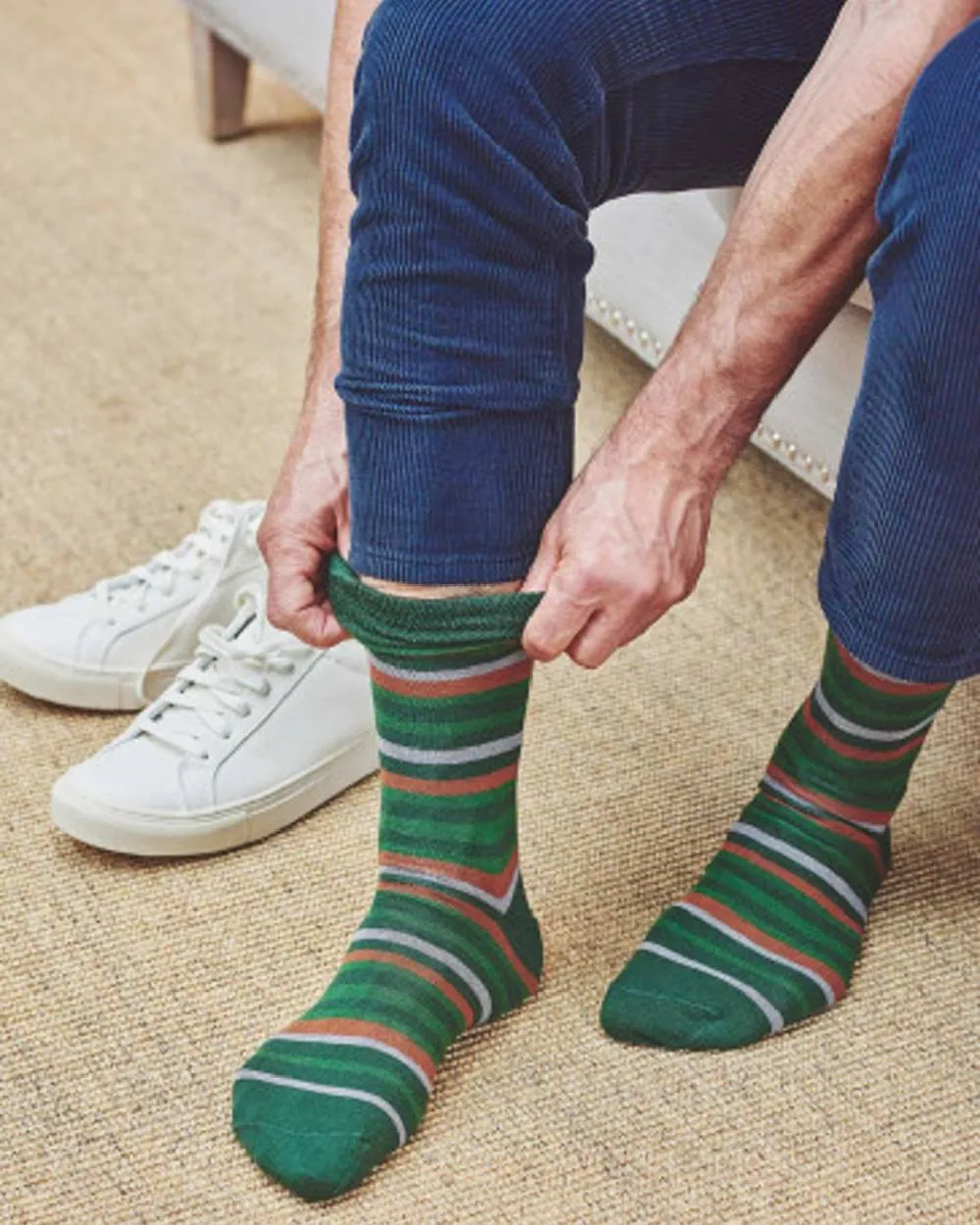 Chaussettes confort à rayures multiples HJ Hall Accessoires HJ
