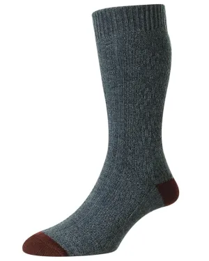 HJ Hall Poplar Chunky Wool Blend Socks HJ Accessories