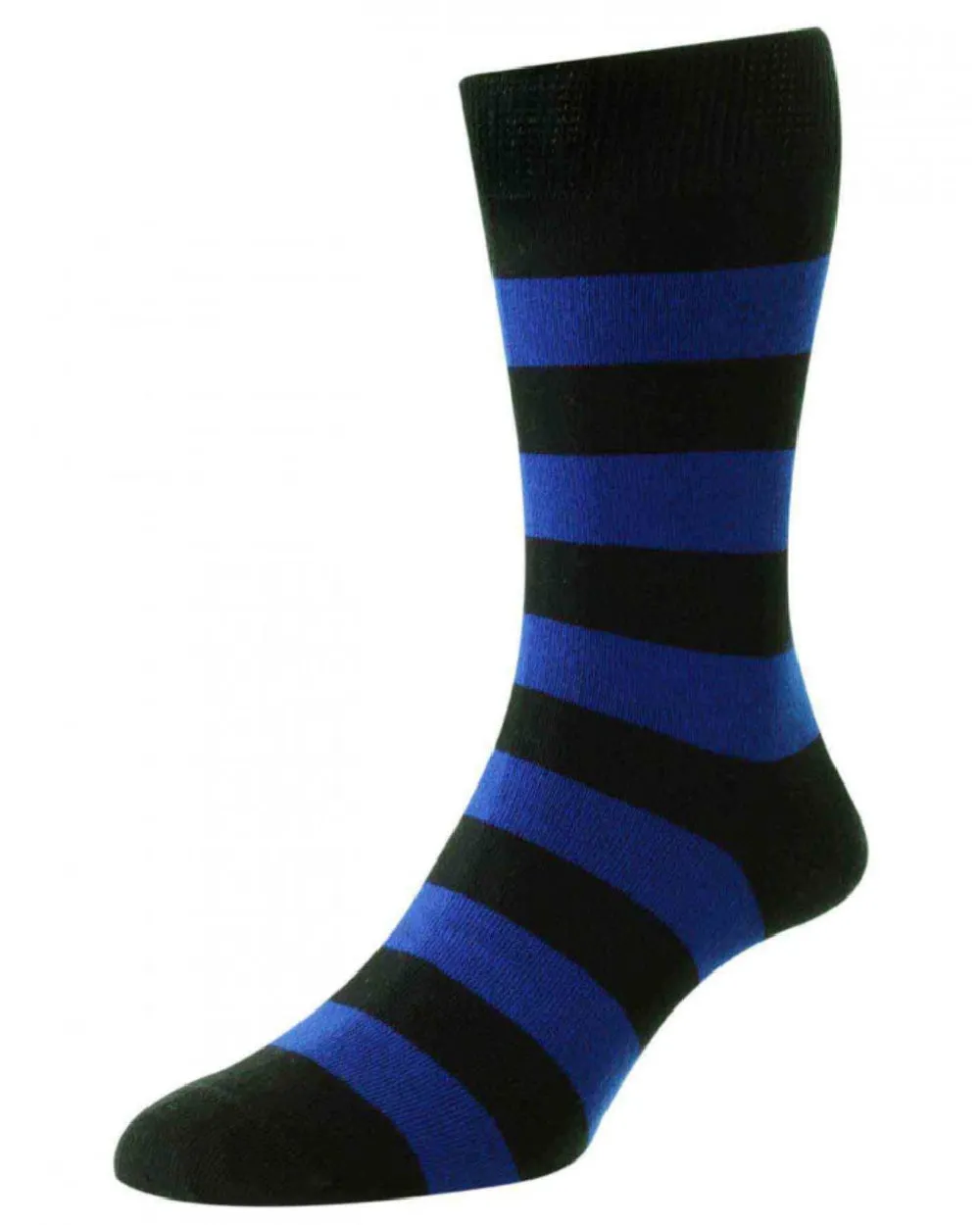 Chaussettes confortables à rayures rugby HJ Hall en coton bio Accessoires HJ