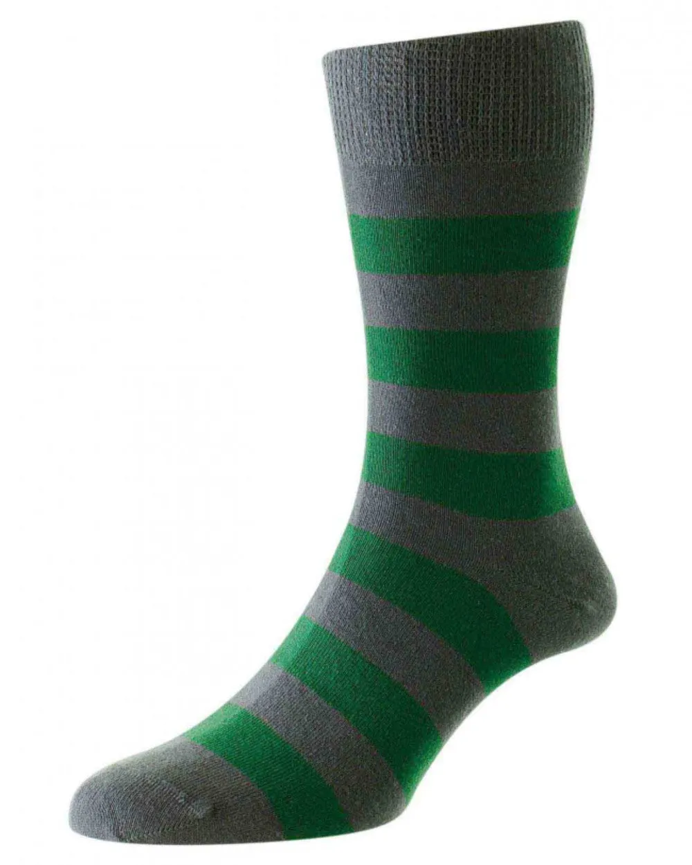 Chaussettes confortables à rayures rugby HJ Hall en coton bio Accessoires HJ