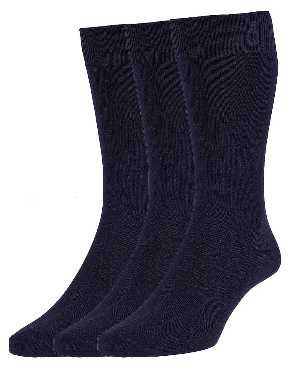 Chaussettes Femme Executive Uni Tricotées HJ Hall - Lot de 3 paires - Accessoires HJ