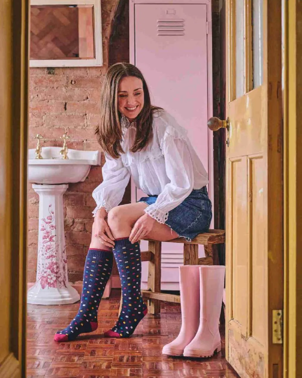 Chaussettes de Bottes à Motifs pour Femmes HJ Hall Accessoires