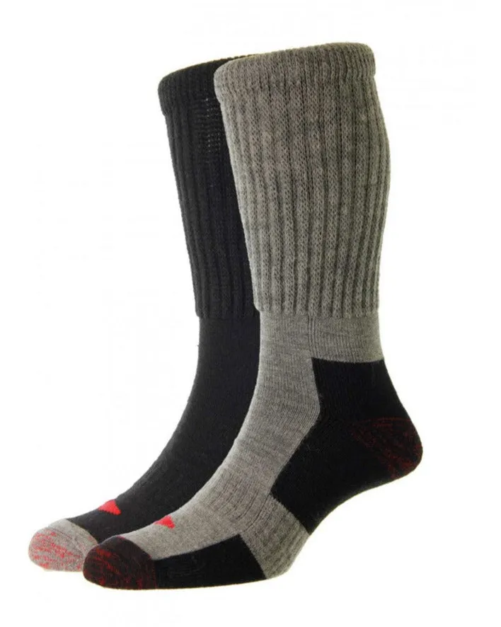 Chaussettes de travail thermiques en laine HJ Hall - Lot de 2 - Accessoires HJ