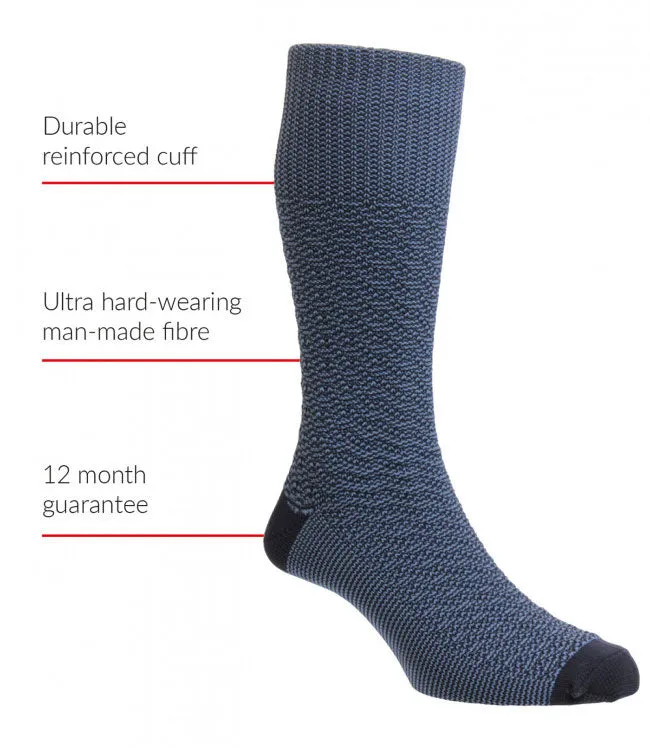 Chaussettes mi-bas HJ Indestructible Texturées Marl Accessoires HJ
