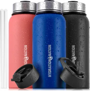Hydration Nation Thermo Insulated Water Bottle 32oz ecco Shoes