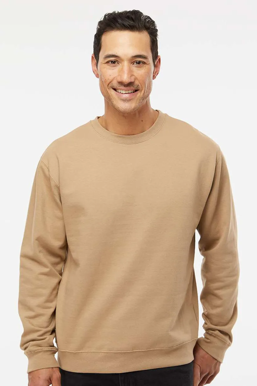 Pull à col rond pour hommes de Independent Trading Company - Brun grisâtre